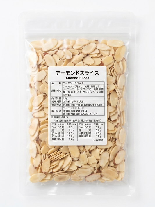 Almond Slices 100gm