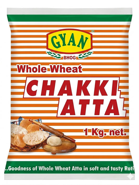 Gyan Aata (Wheat Flour) 1kg