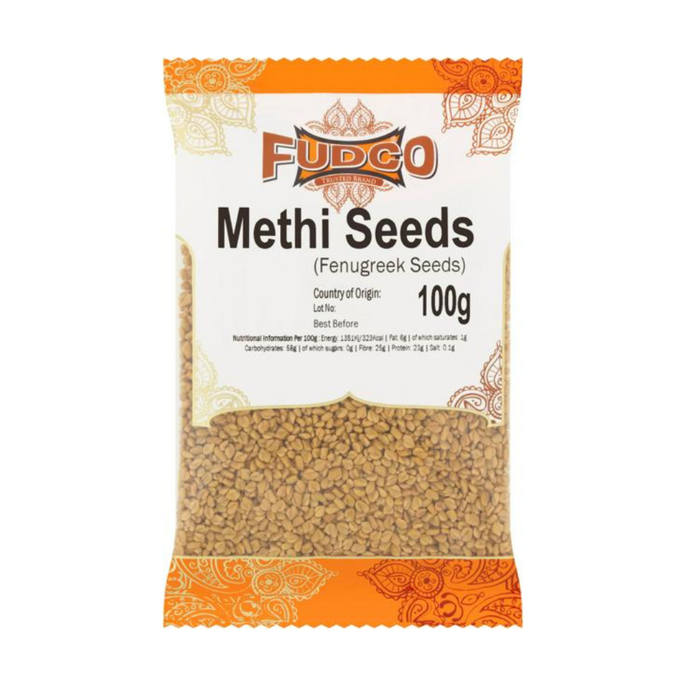 Methi Whole 100g (Fenugreek Seeds)