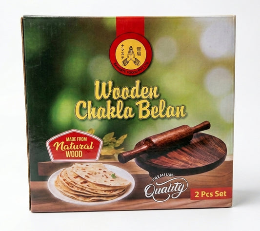 Belna Chauka (Rolling Pin & Board Set)